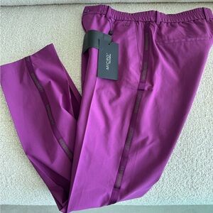 STUART STRIPE PANT - J.Lindeberg Purple Pant